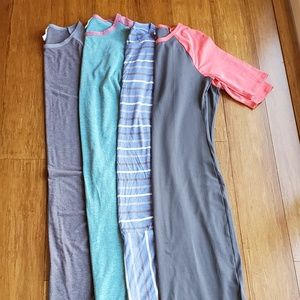 Lot of 4 lularoe Julia xs